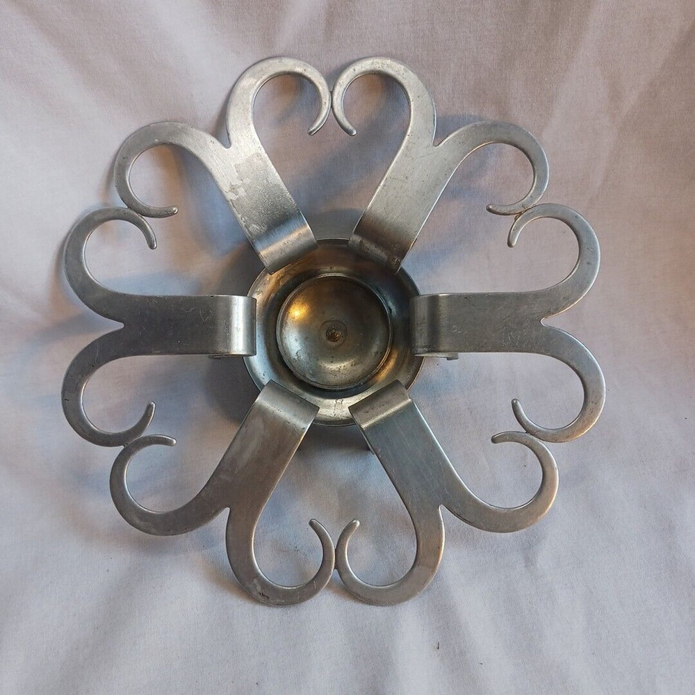 Vintage 1960s Eskilstuna Sweden Candle Holder